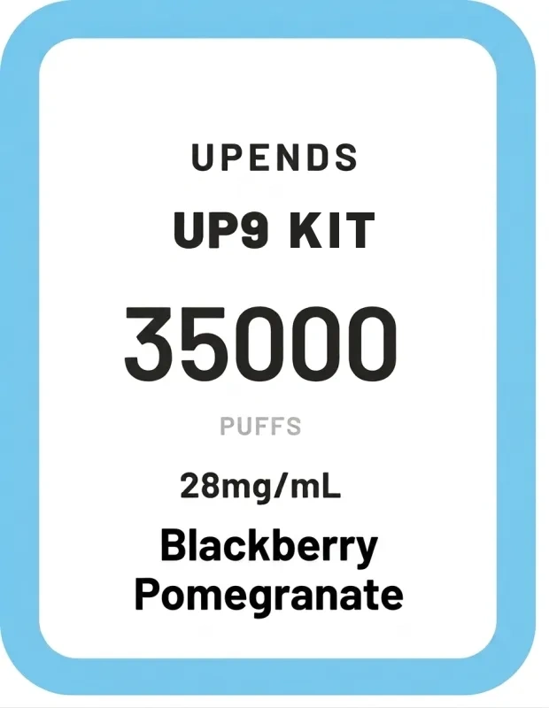 UPENDS UP9 KIT 35000 PUFFS - Blackberry Pomegranate