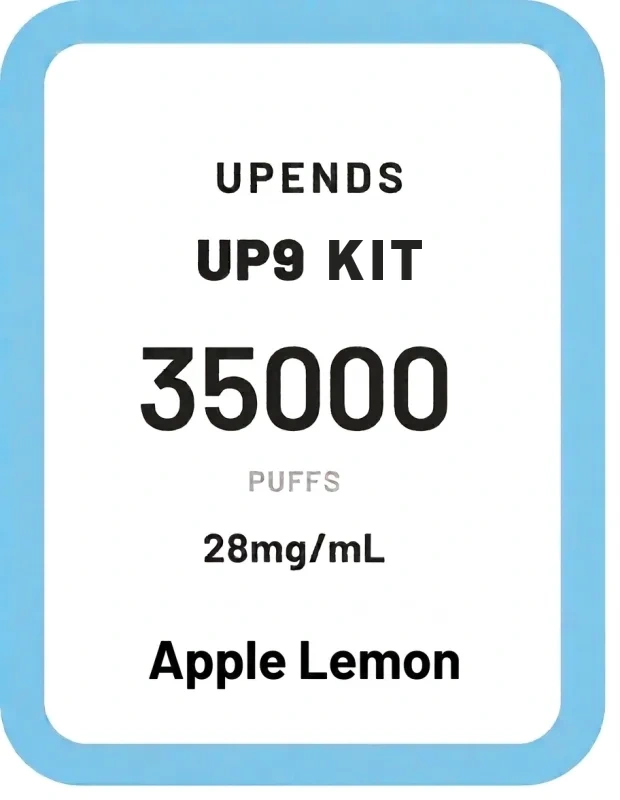 UPENDS UP9 KIT 35000 PUFFS - Apple Lemon