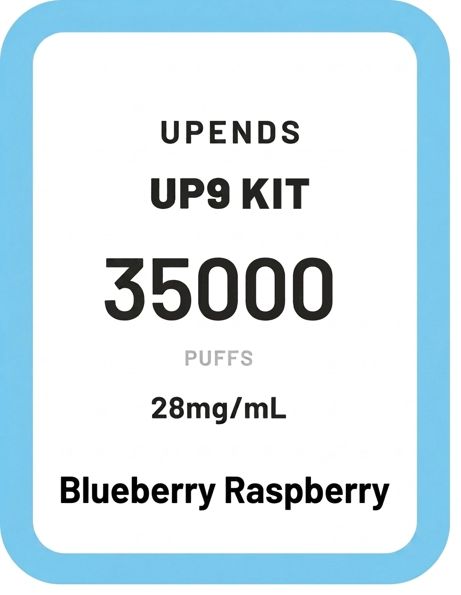 UPENDS UP9 KIT 35000 PUFFS - Blueberry Raspberry