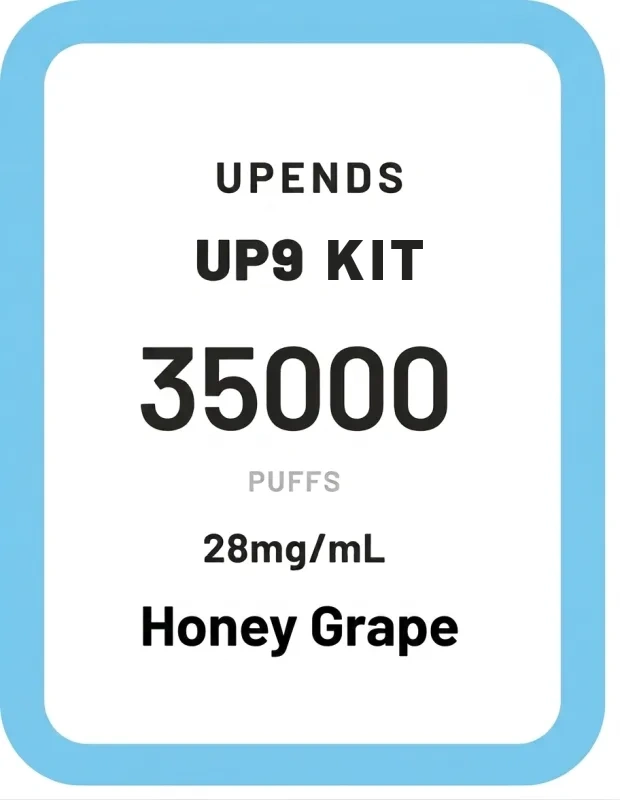 UPENDS UP9 KIT 35000 PUFFS - Honey Grape