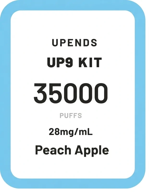 UPENDS UP9 KIT 35000 PUFFS - Peach Apple