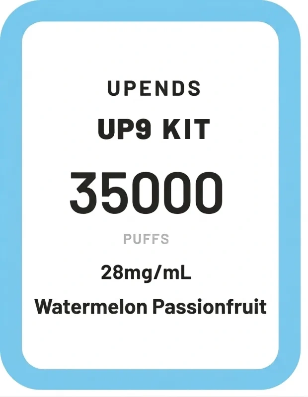 UPENDS UP9 KIT 35000 PUFFS - Watermelon Passionfruit