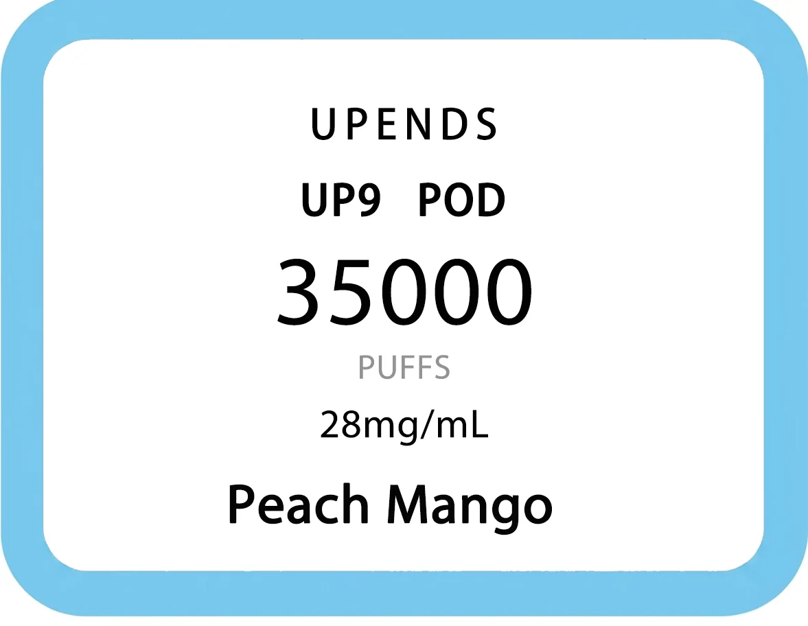 UPENDS UP9 POD 35000 PUFFS - Peach Mango