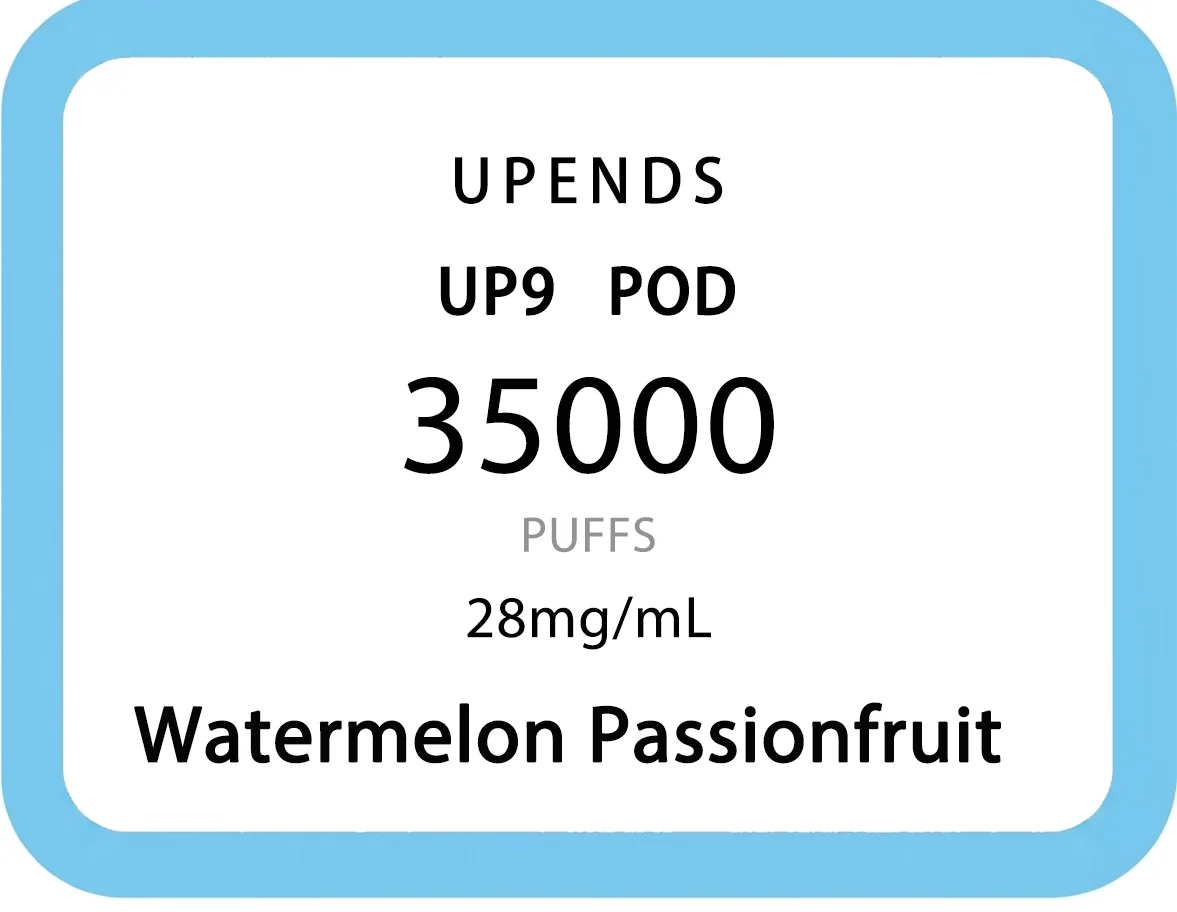UPENDS UP9 POD 35000 PUFFS - Watermelon Passionfruit