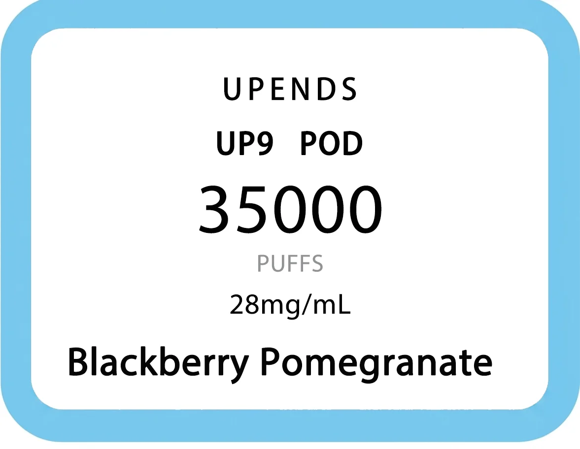 UPENDS UP9 POD 35000 PUFFS - Blackberry Pomegranate