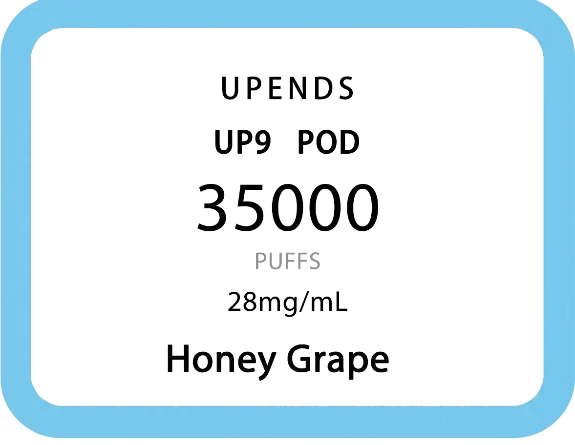 UPENDS UP9 POD 35000 PUFFS - Honey Grape