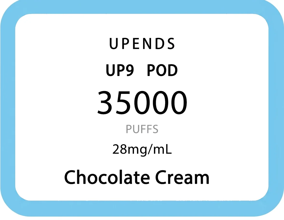 UPENDS UP9 POD 35000 PUFFS - Chocolate Cream