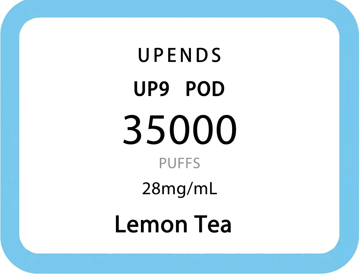 UPENDS UP9 POD 35000 PUFFS - Lemon Tea